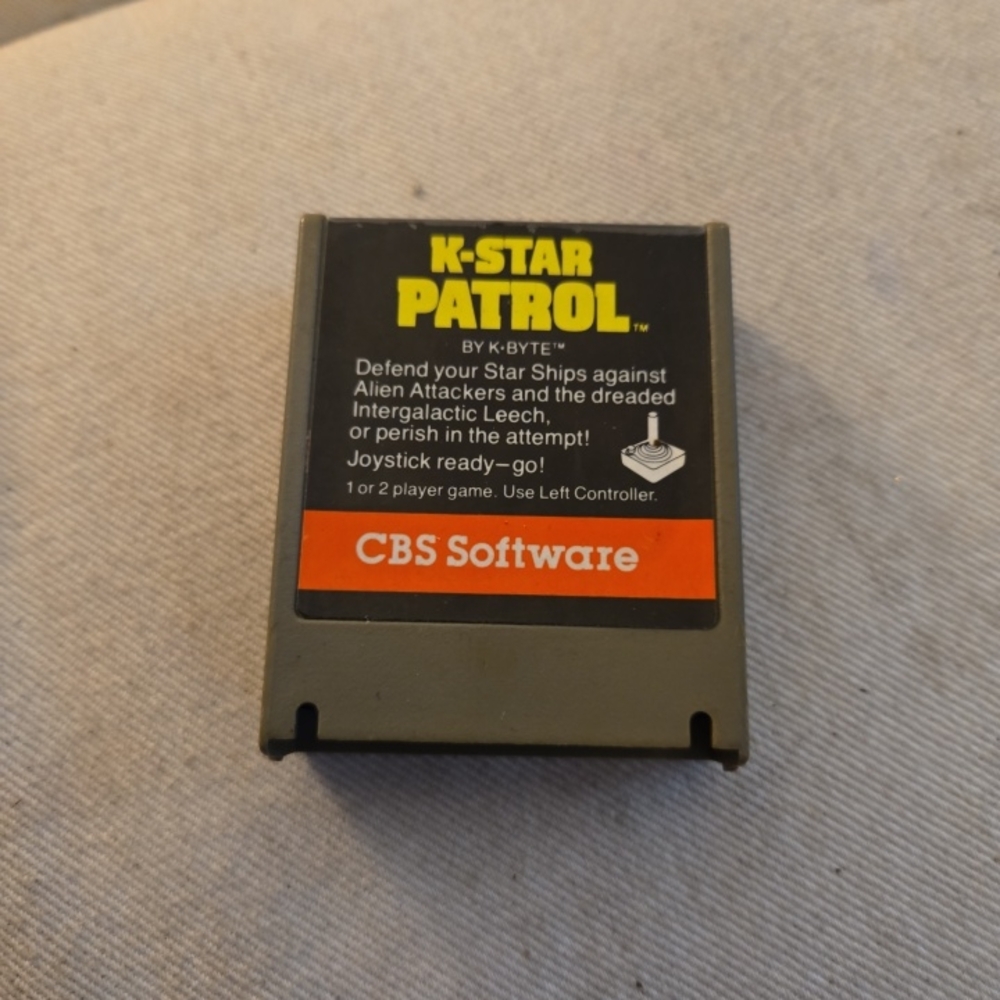 Atari 400/800 K-Star Patrol By‎ CBS Software #2